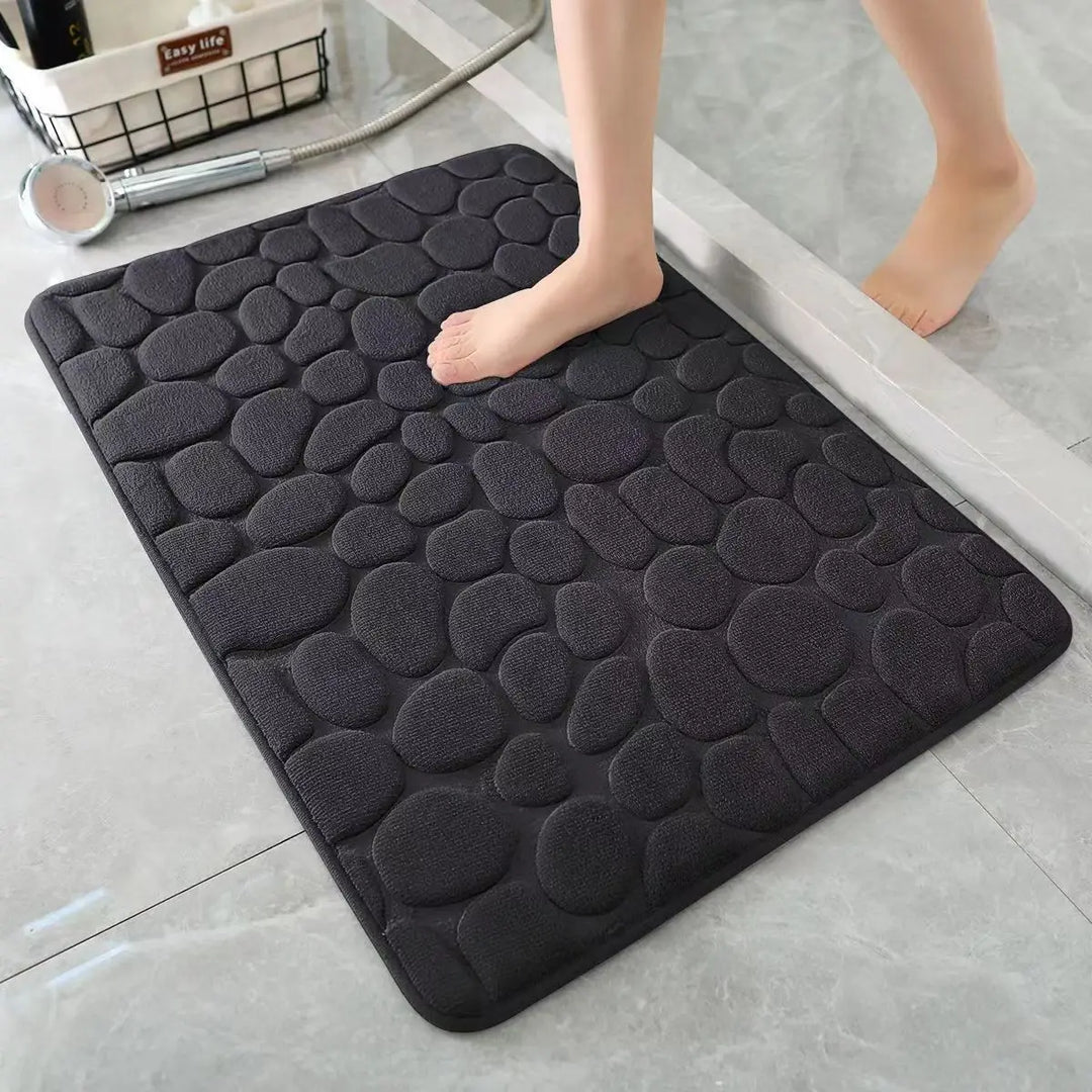Pebble Plush Bath Mat