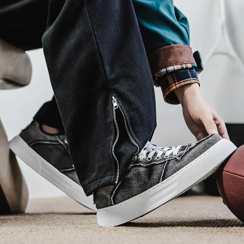 District Denim Low Tops