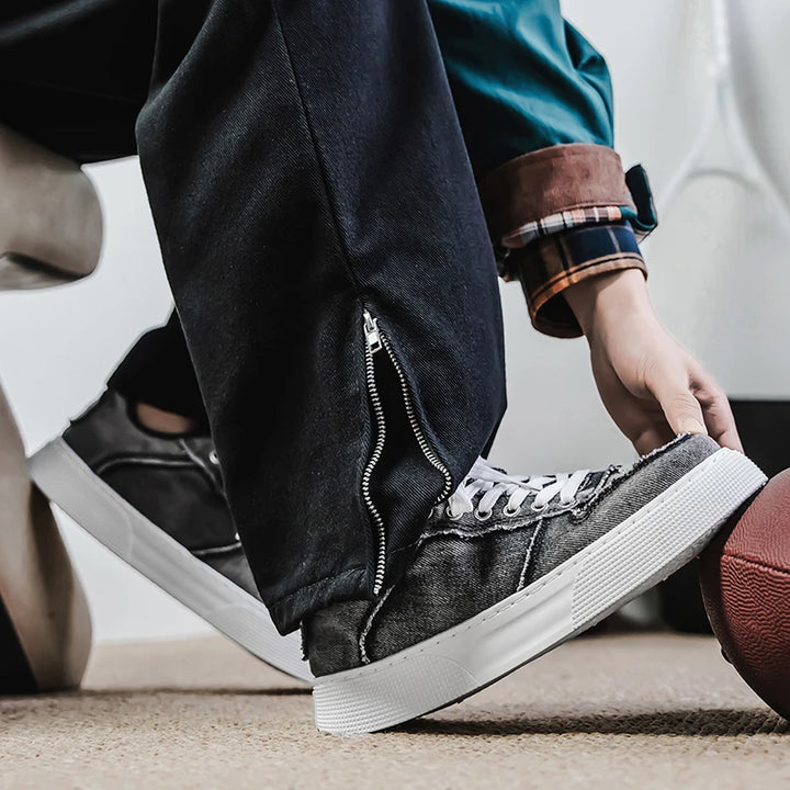 District Denim Low Tops