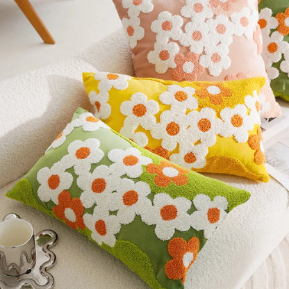 Daisy Tufted Pillow Covers