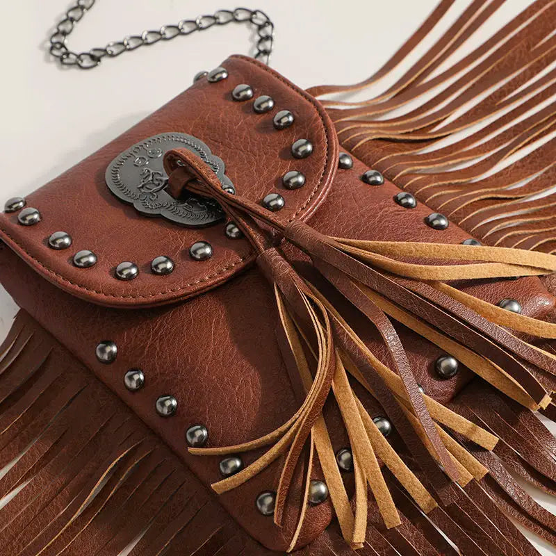 Rebel Tassel Shoulder Bag
