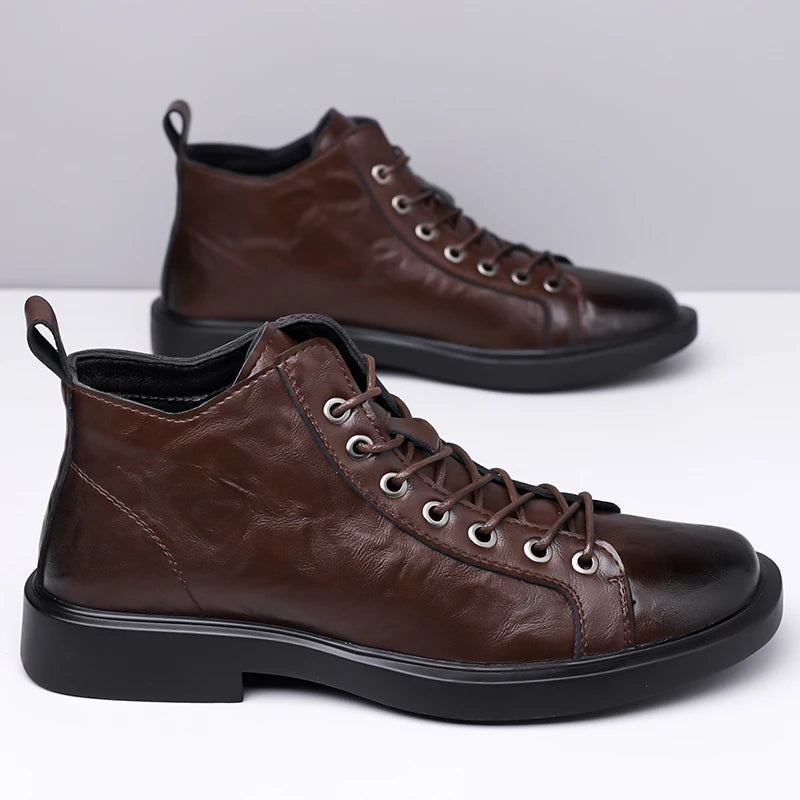 Beckford Leather Dress Boots