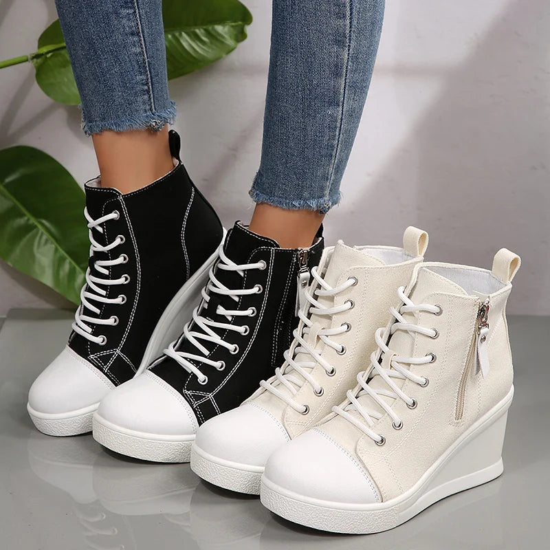 Elara Wedge Sneakers