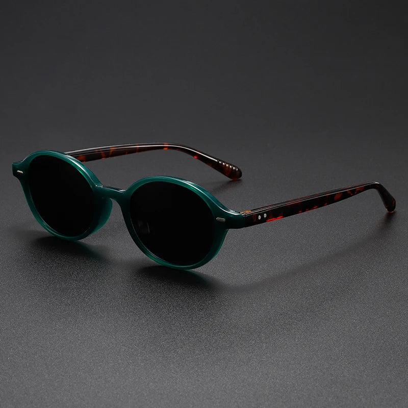 Eden Vintage Oval Sunglasses