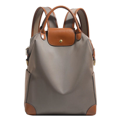 Isabelle Leather-Trim Backpack