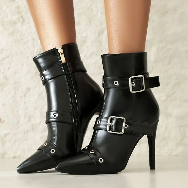 Margaux Buckle Heels