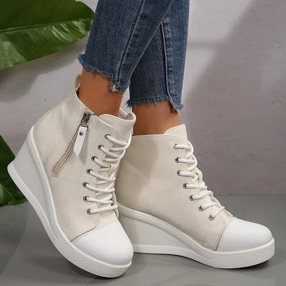 Elara Wedge Sneakers