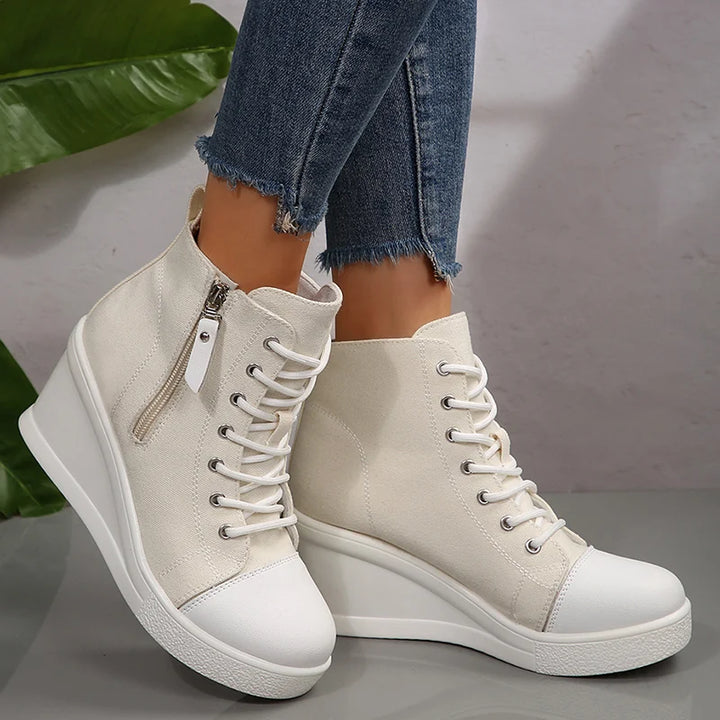 Elara Wedge Sneakers