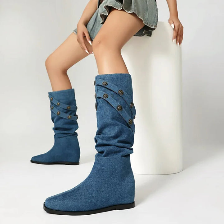 Veyra Rivet Boots
