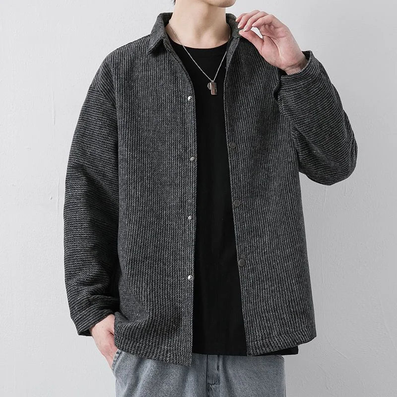 Calder Textured Overshirt