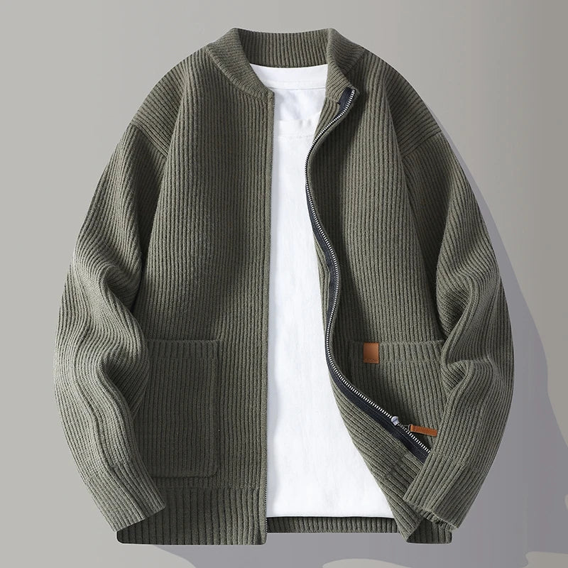 Slate Wool Cardigan