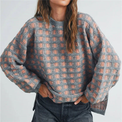 Hazel Plaid Sweater