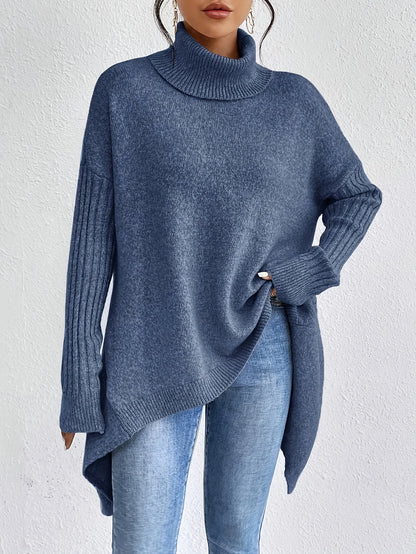 Isaline Ribbed Turtleneck