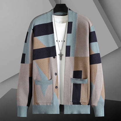 Léon Abstract Cardigan