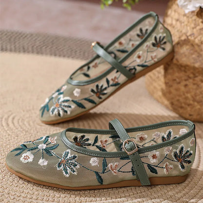 Amara Bloom Ballet Flats