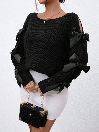Isabelle Bow Sleeve Sweater