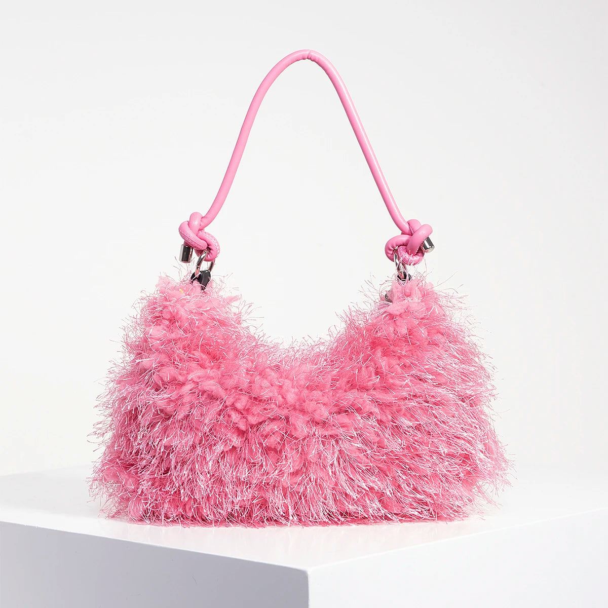 Noémie Plush Clutch