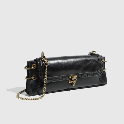 Margot Vintage Leather Clutch