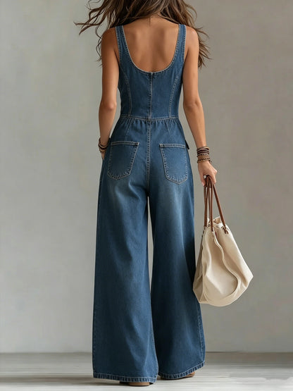 Margot Denim Jumpsuit