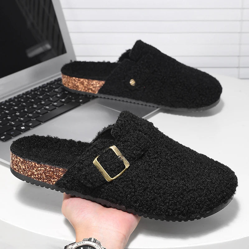 Knox Bouclé Mules