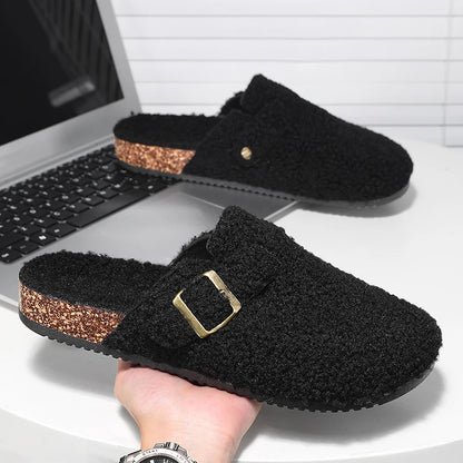 Knox Bouclé Mules