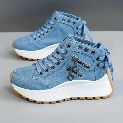 Darcy Canvas Platform Sneakers