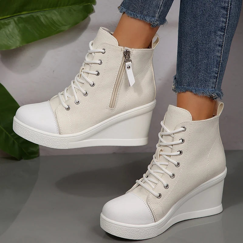 Elara Wedge Sneakers