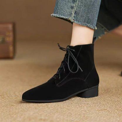 Léa Suede Ankle Boots