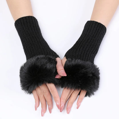 Lana Fur Gloves