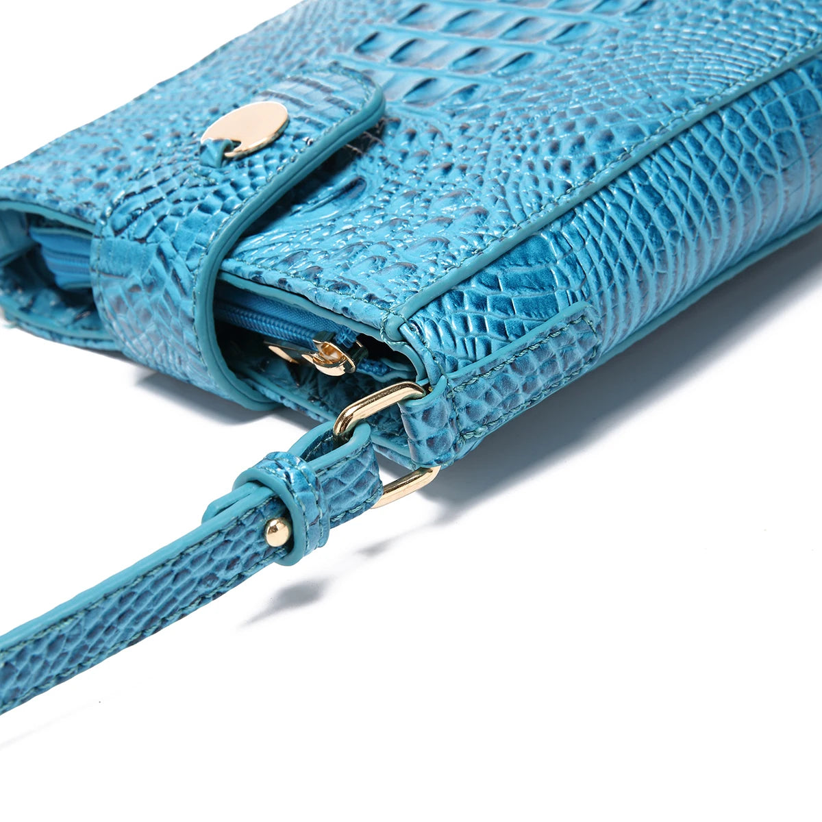 Virelle Croc Crossbody