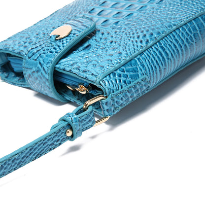 Virelle Croc Crossbody