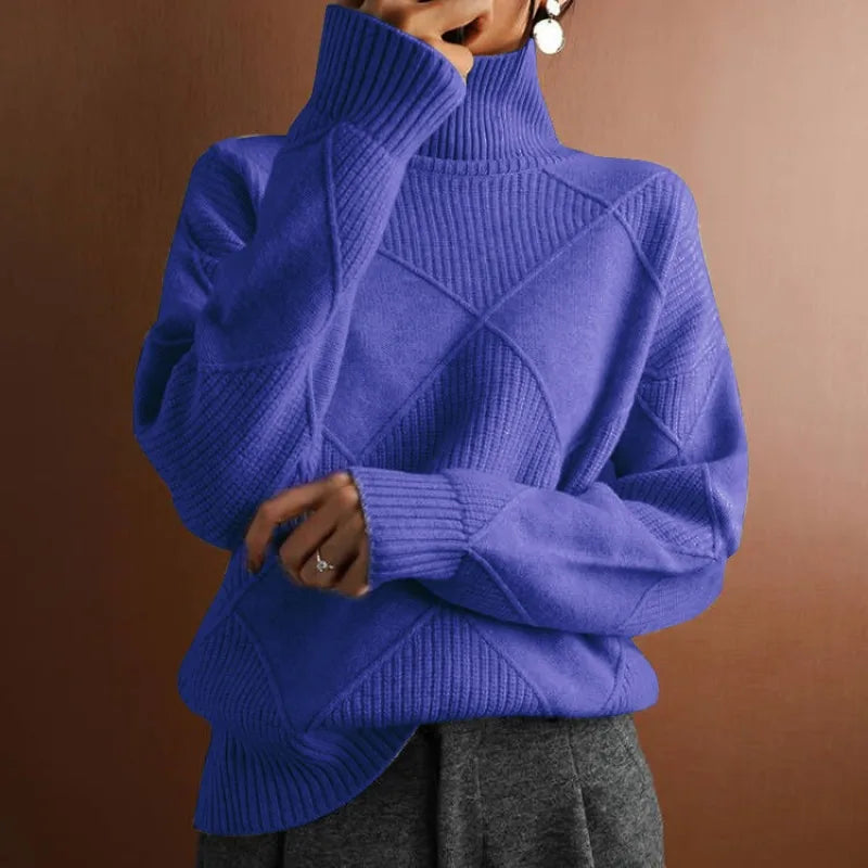 Sofia Diamond Panel Pullover