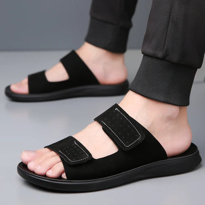 Vance Suede Slides