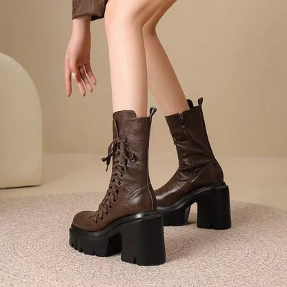 Raya Rebel Platform Boots