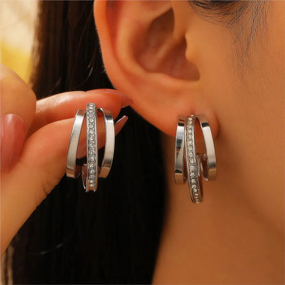 Angelique Layered Hoops