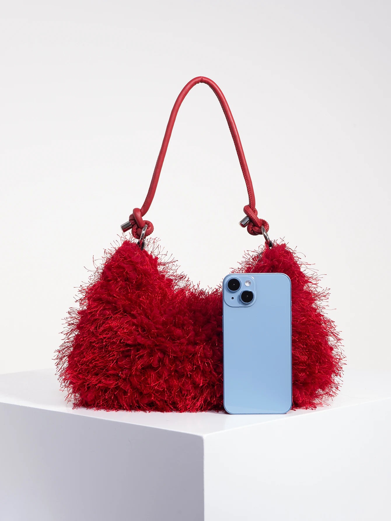 Noémie Plush Clutch