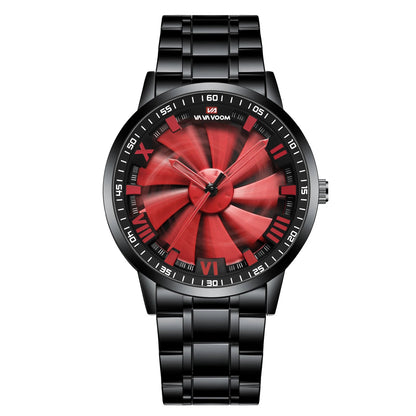 Obsidian Spin Dial Watch