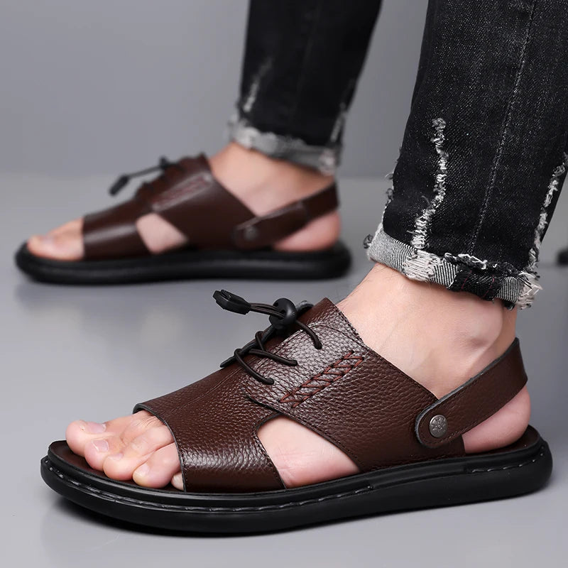 Amalfi Leather Sandals