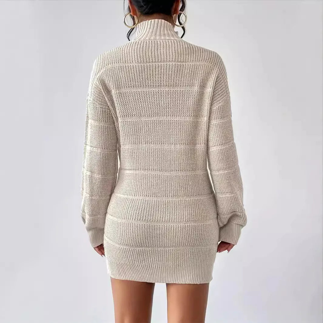 Simone Turtleneck Dress