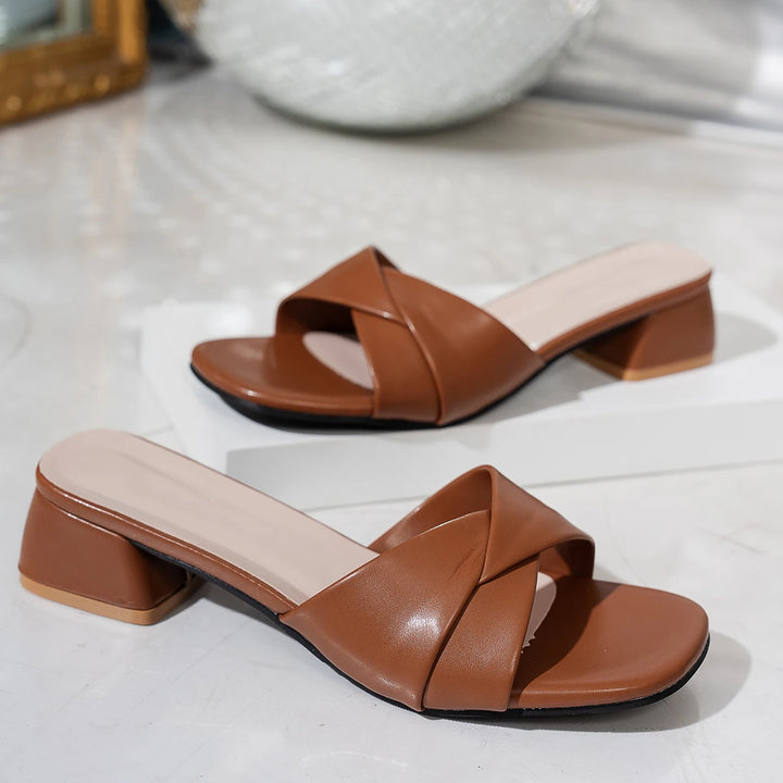 Aveline Cross Sandals