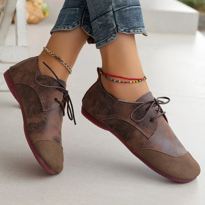 Liana Lace-Up Flats
