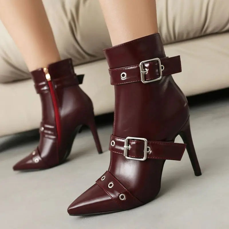 Margaux Buckle Heels