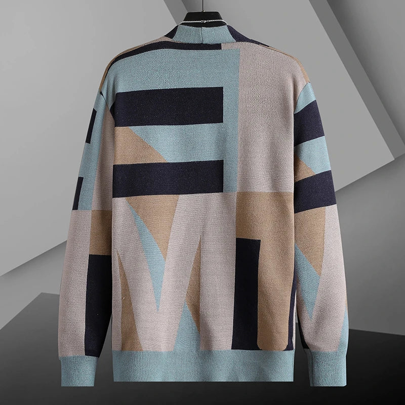 Léon Abstract Cardigan