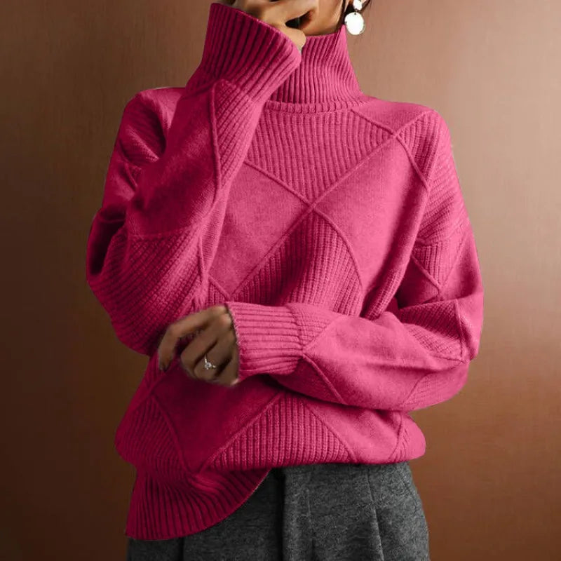 Sofia Diamond Panel Pullover