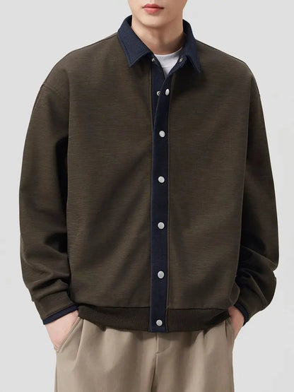 Graham Contrast Collar Jacket