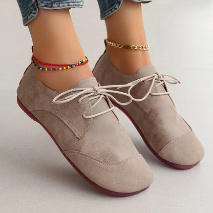 Liana Lace-Up Flats