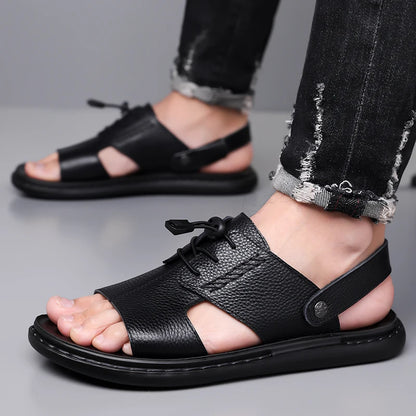 Amalfi Leather Sandals