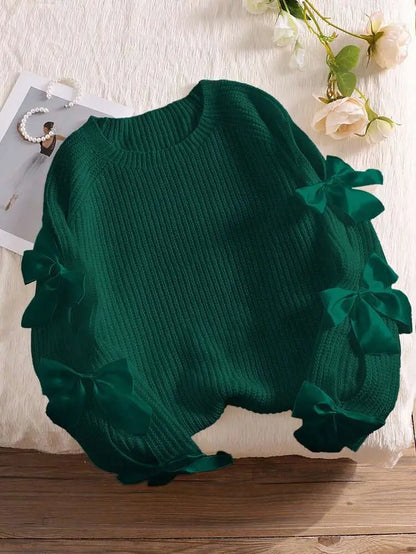 Isabelle Bow Sleeve Sweater