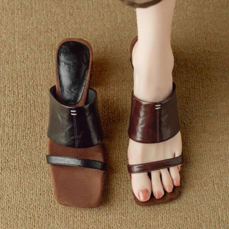 Eloise Square Toe Heels