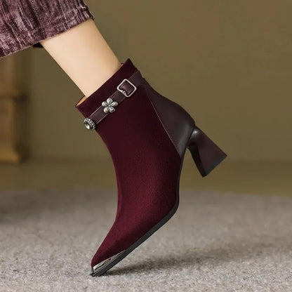Chérie Buckle Boots